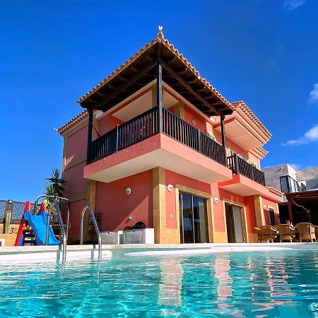 Luxury 5 Star Villa Violetta With Amazing Sea View, Jacuzzi And Heated Pool San Agustín Extérieur photo