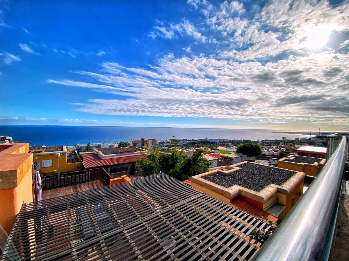 Luxury 5 Star Villa Violetta With Amazing Sea View, Jacuzzi And Heated Pool San Agustín Extérieur photo