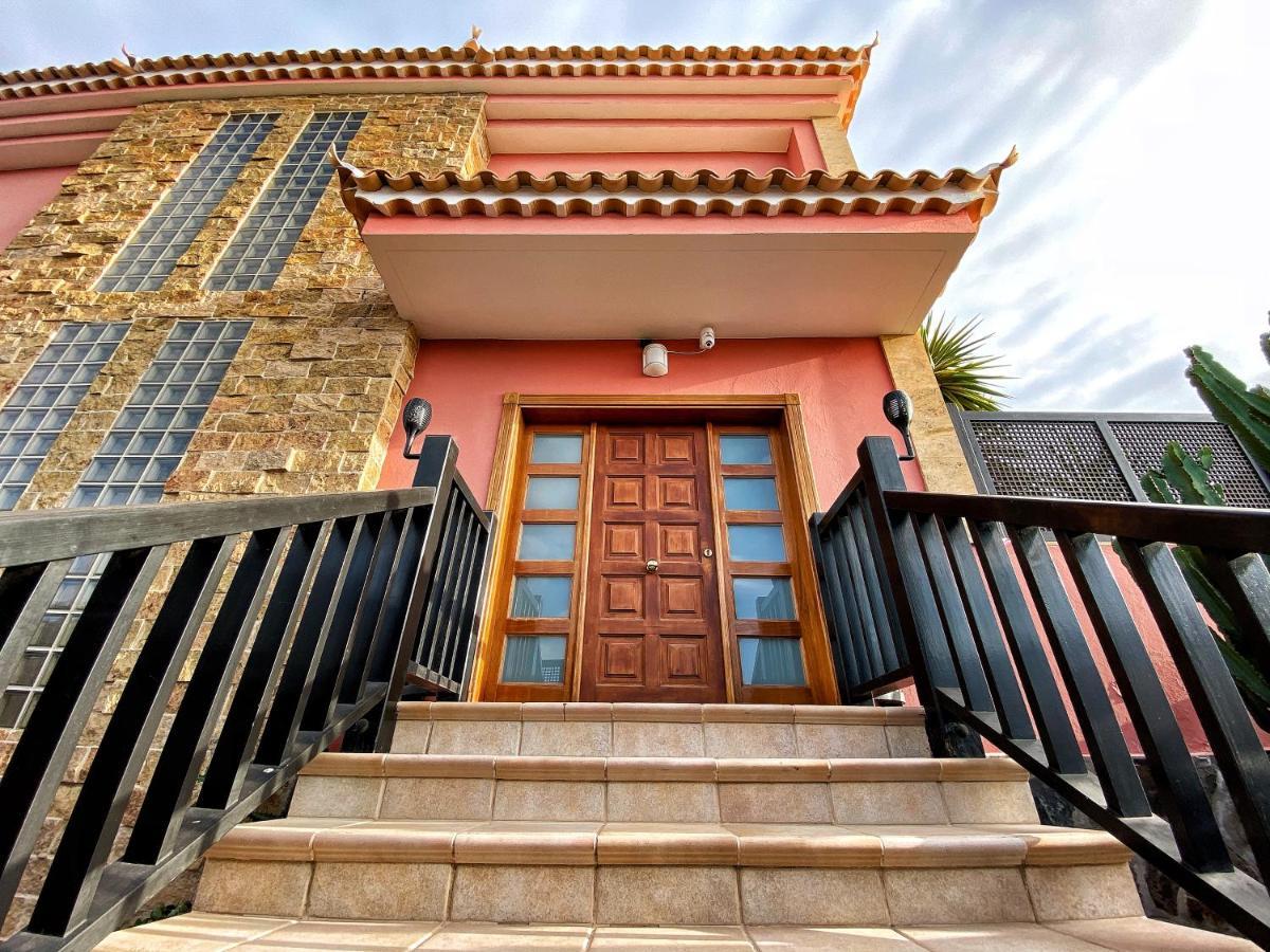 Luxury 5 Star Villa Violetta With Amazing Sea View, Jacuzzi And Heated Pool San Agustín Extérieur photo