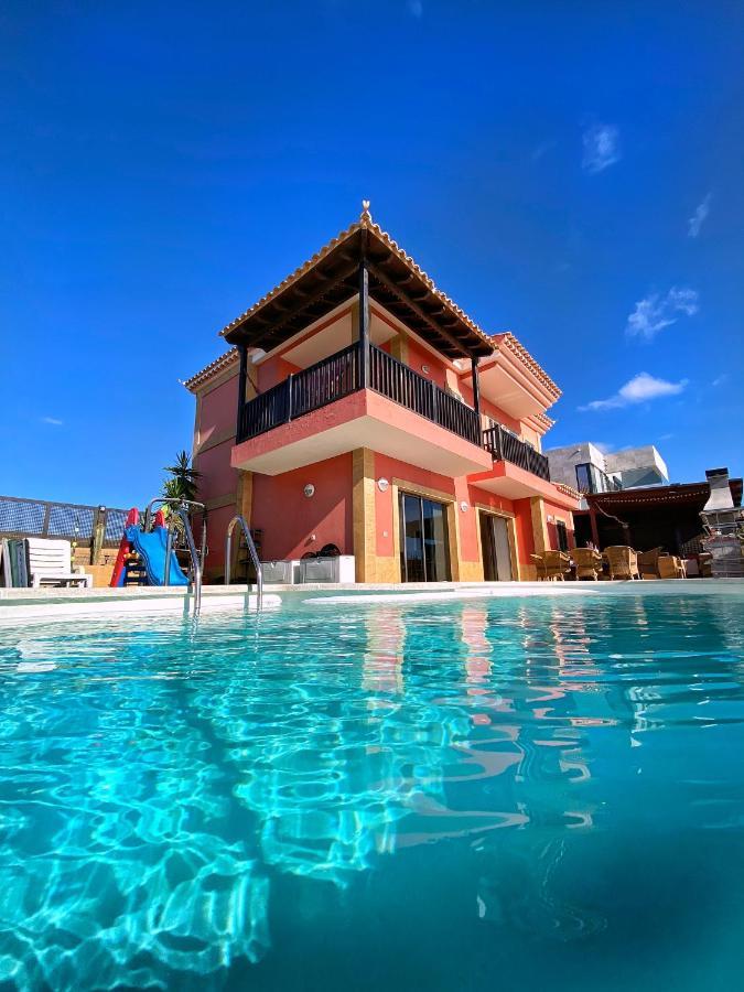 Luxury 5 Star Villa Violetta With Amazing Sea View, Jacuzzi And Heated Pool San Agustín Extérieur photo