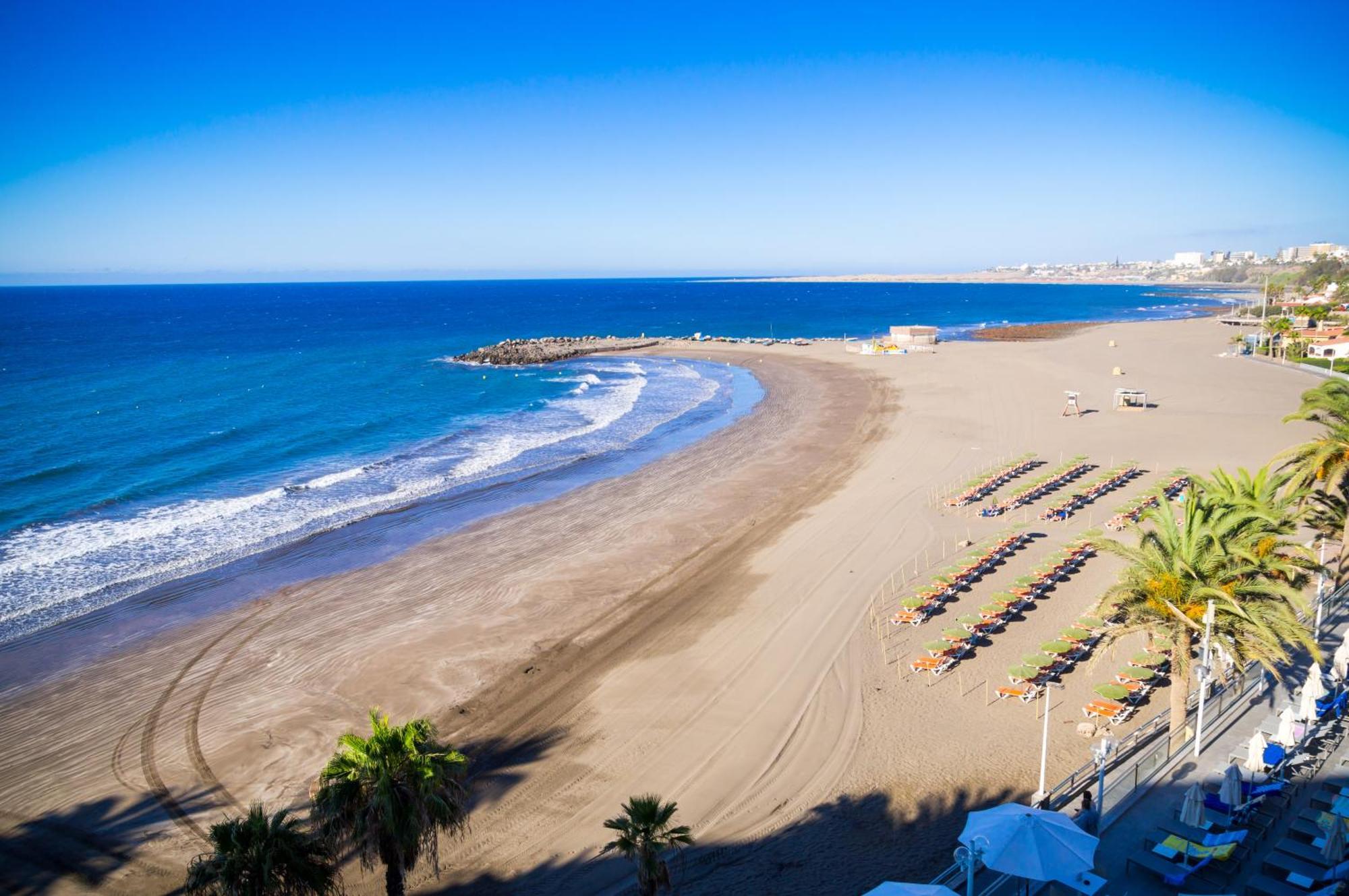 Luxury 5 Star Villa Violetta With Amazing Sea View, Jacuzzi And Heated Pool San Agustín Extérieur photo